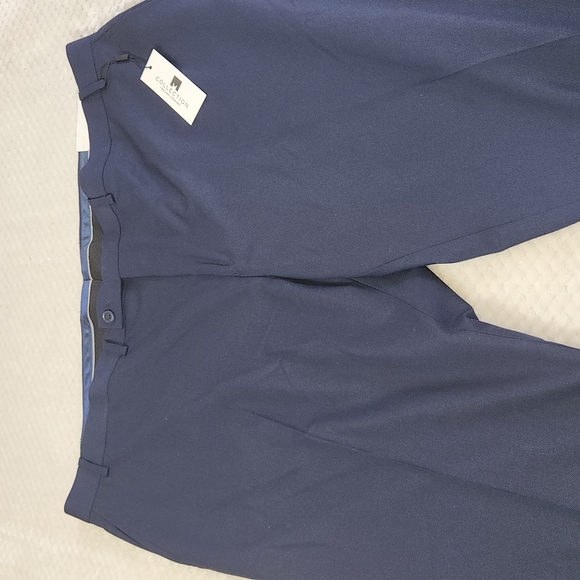 M COLLECTION BY MICHAEL STRAHAM MENS PANTS SIZE W46 L30 NEW WITH TAGS - Picture 3 of 7